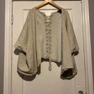 Steve Madden wrap with tie details